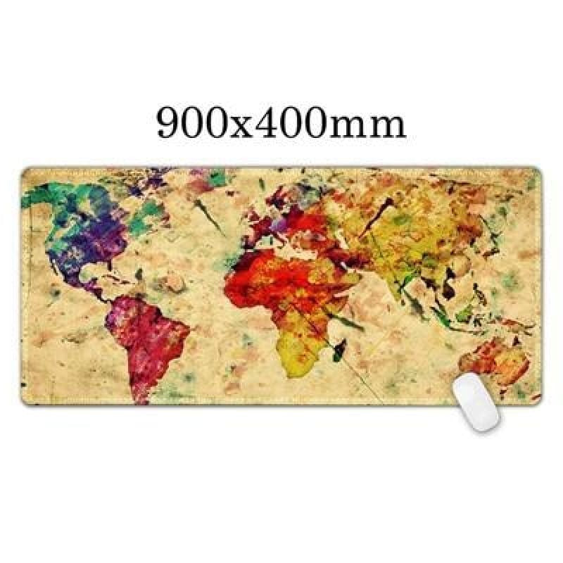 World Map mouse pad - Midgard - Old Midgard - mouse pad